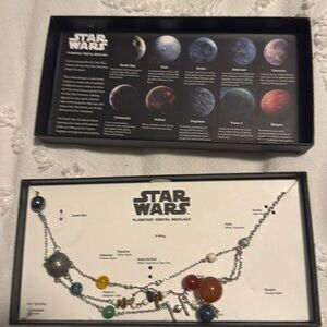 Star Wars Planetary Necklace 18”